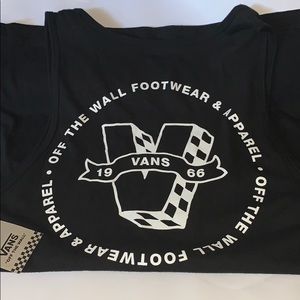 NWT: vans men’s tank.